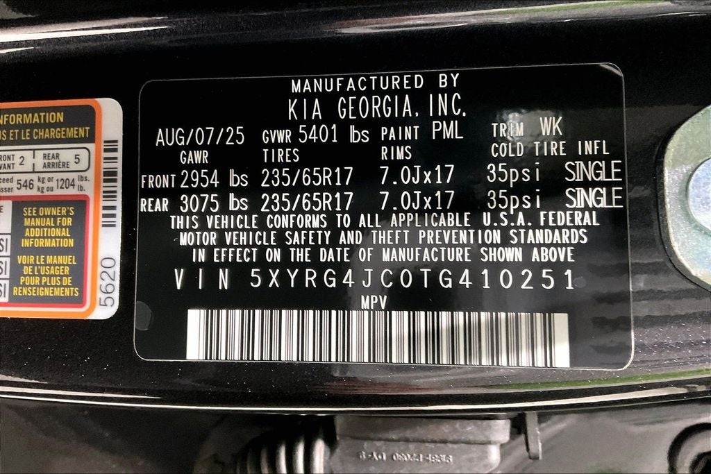 2026 Kia Sorento LX