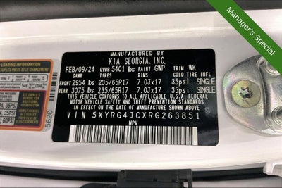 2024 Kia Sorento LX