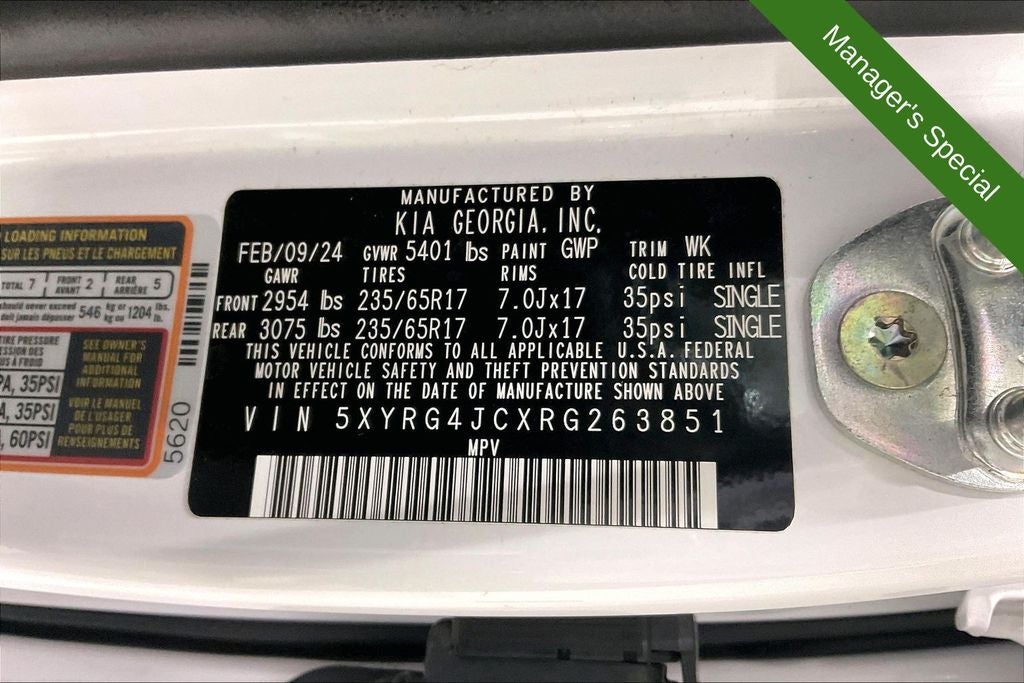 2024 Kia Sorento LX