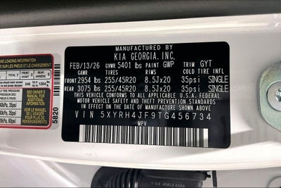 2026 Kia Sorento EX