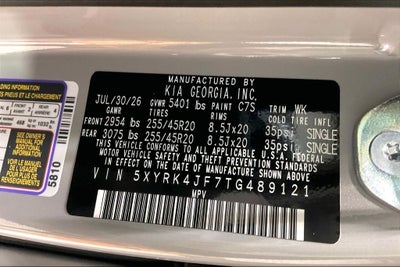 2026 Kia Sorento SX