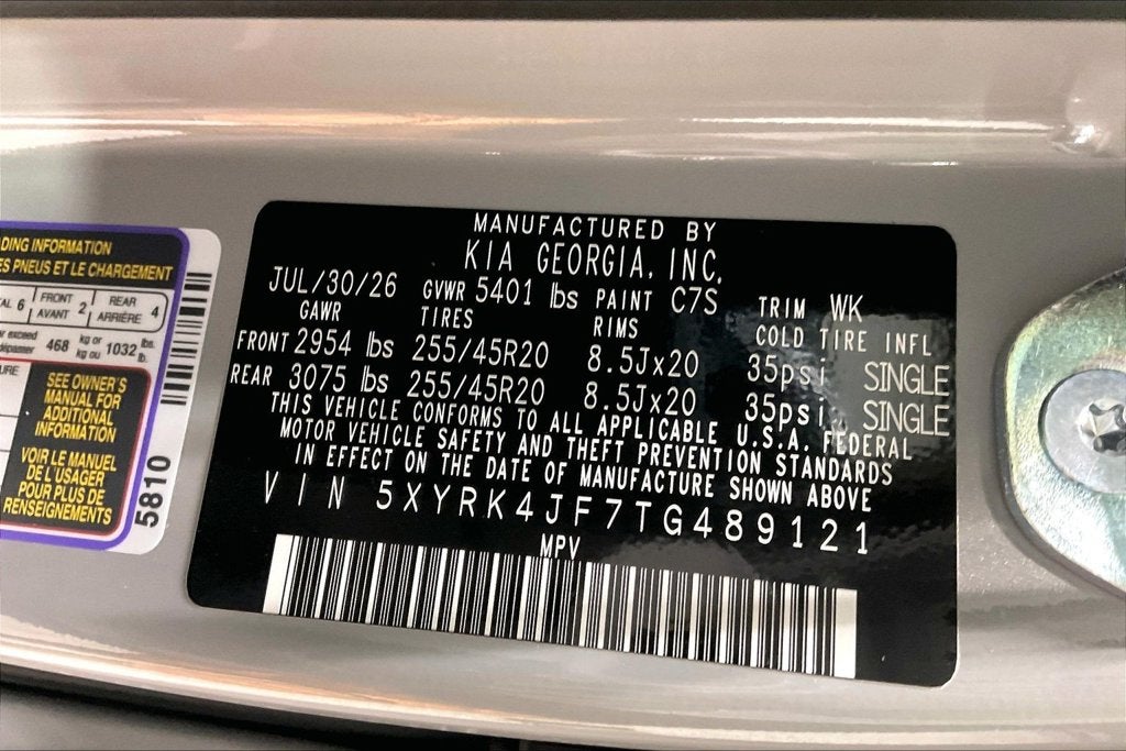 2026 Kia Sorento SX