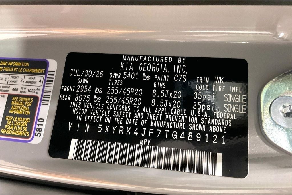 2026 Kia Sorento SX
