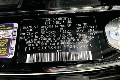 2026 Kia Sorento SX