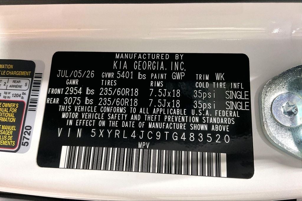2026 Kia Sorento S