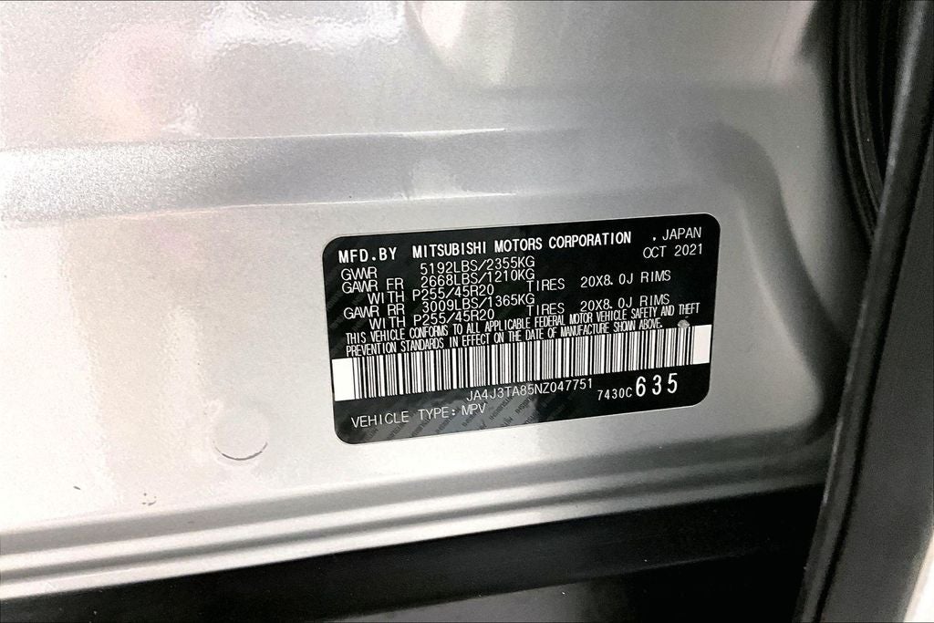 2022 Mitsubishi Outlander ES