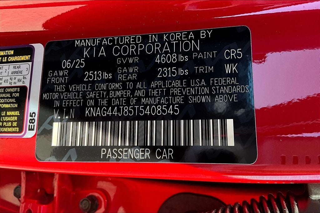 2026 Kia K5 GT