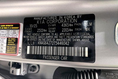 2026 Kia K5 GT-Line