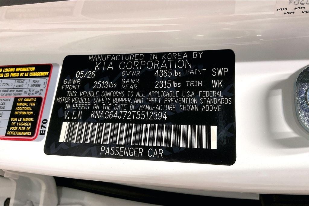 2026 Kia K5 GT-Line