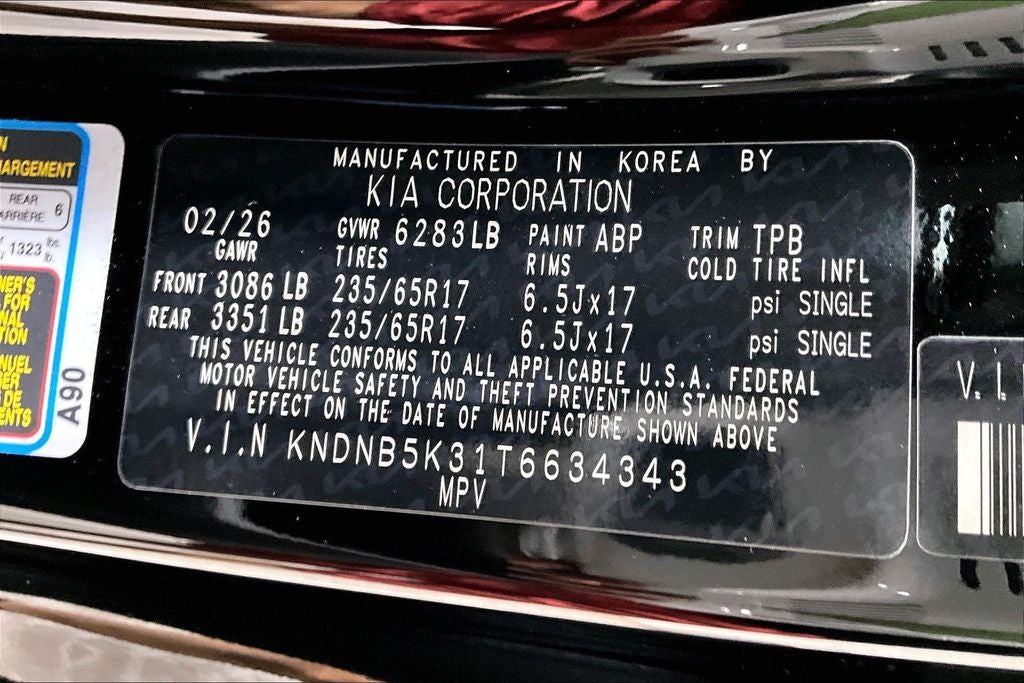 2026 Kia Carnival LXS