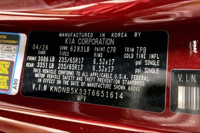 2026 Kia Carnival LX