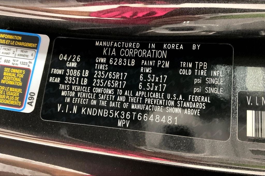 2026 Kia Carnival LXS
