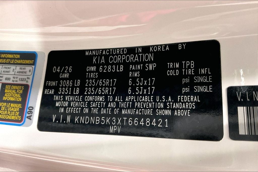 2026 Kia Carnival LXS
