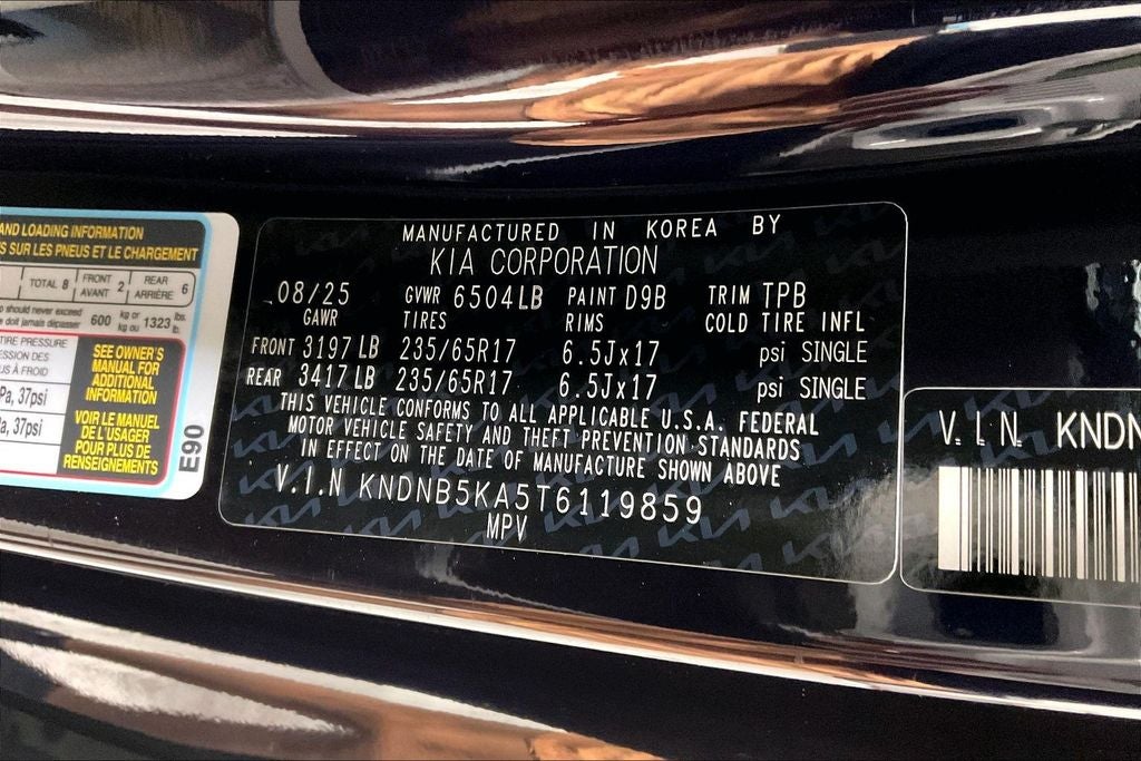 2026 Kia Carnival Hybrid LXS