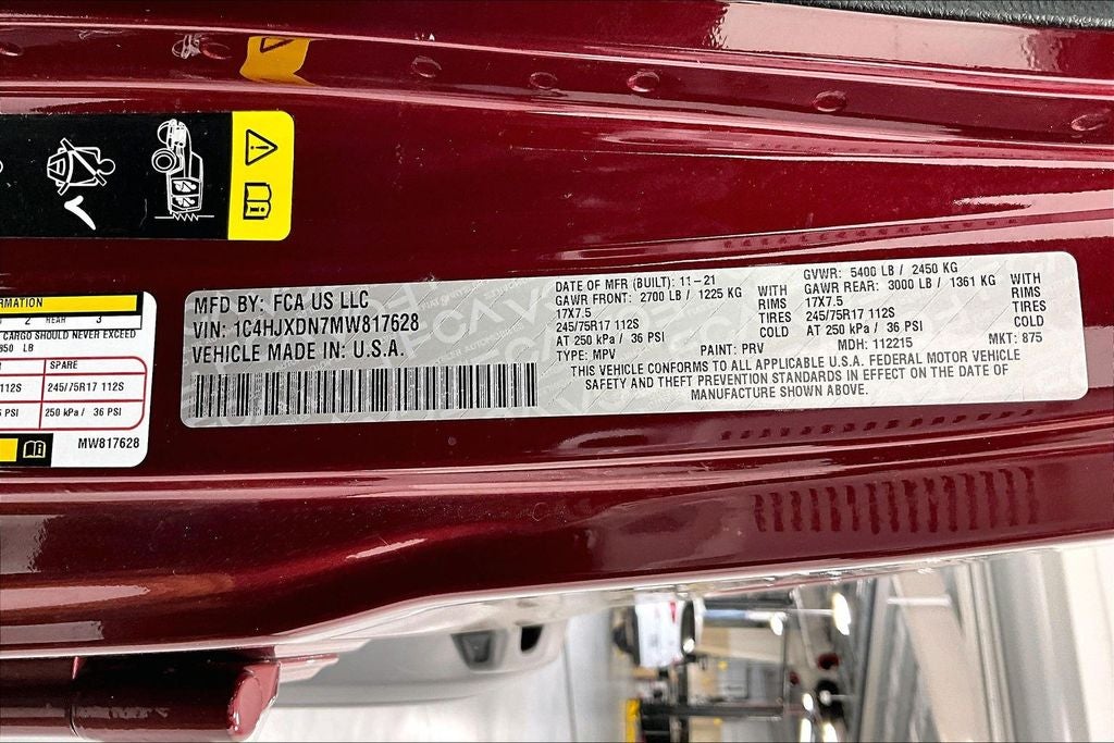 2021 Jeep Wrangler Unlimited Sport S