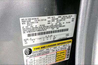 2021 Ford Expedition Limited