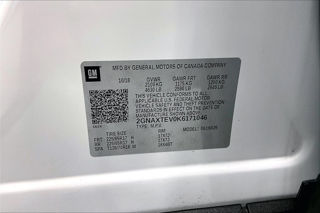 2019 Chevrolet Equinox LT
