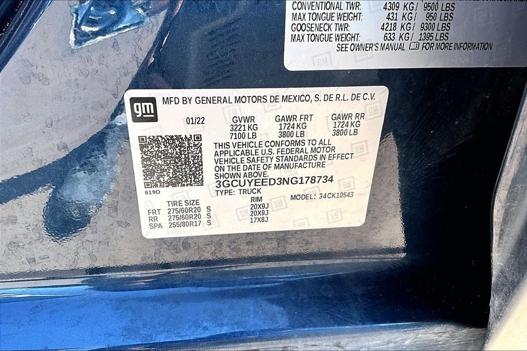2022 Chevrolet Silverado 1500 LTD RST