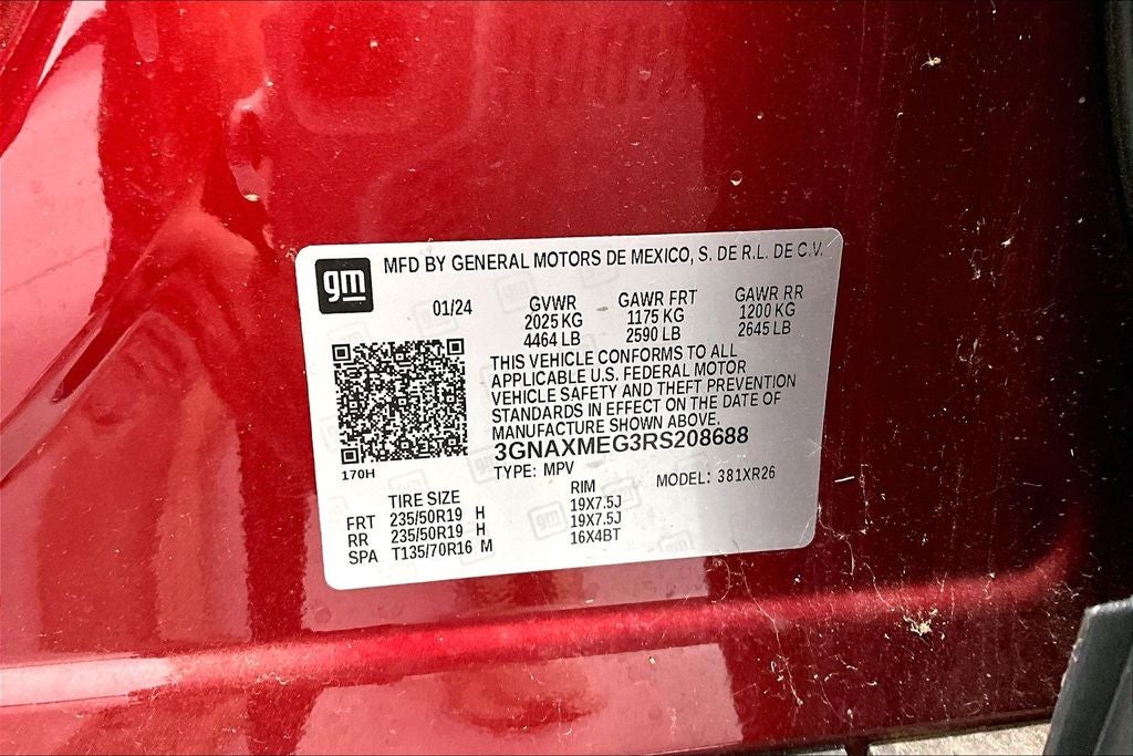 2024 Chevrolet Equinox RS