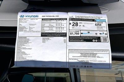 2026 Hyundai Tucson SEL FWD