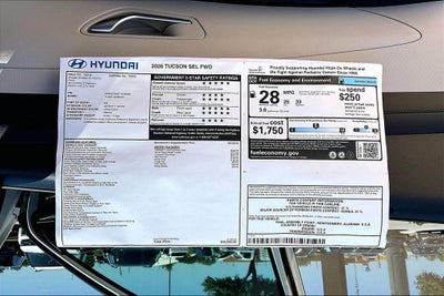 2026 Hyundai Tucson SEL FWD