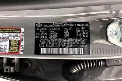 2026 Hyundai Tucson Limited FWD