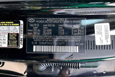 2026 Hyundai Santa Fe Hybrid SEL