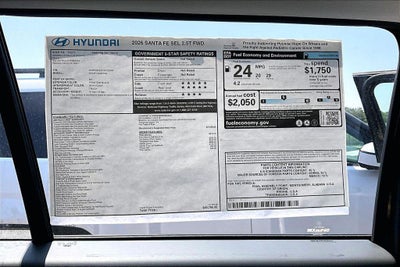 2026 Hyundai Santa Fe SEL FWD