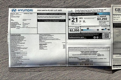 2026 Hyundai Santa Fe XRT AWD
