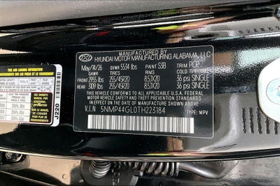 2026 Hyundai Santa Fe Limited FWD