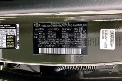 2026 Hyundai Santa Fe Limited FWD