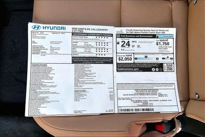 2026 Hyundai Santa Fe Calligraphy FWD