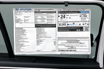 2026 Hyundai Santa Fe Calligraphy FWD
