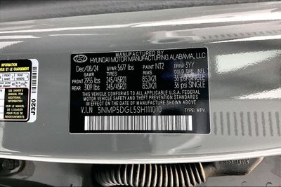 2025 Hyundai Santa Fe Calligraphy
