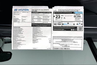 2026 Hyundai Santa Fe Calligraphy AWD