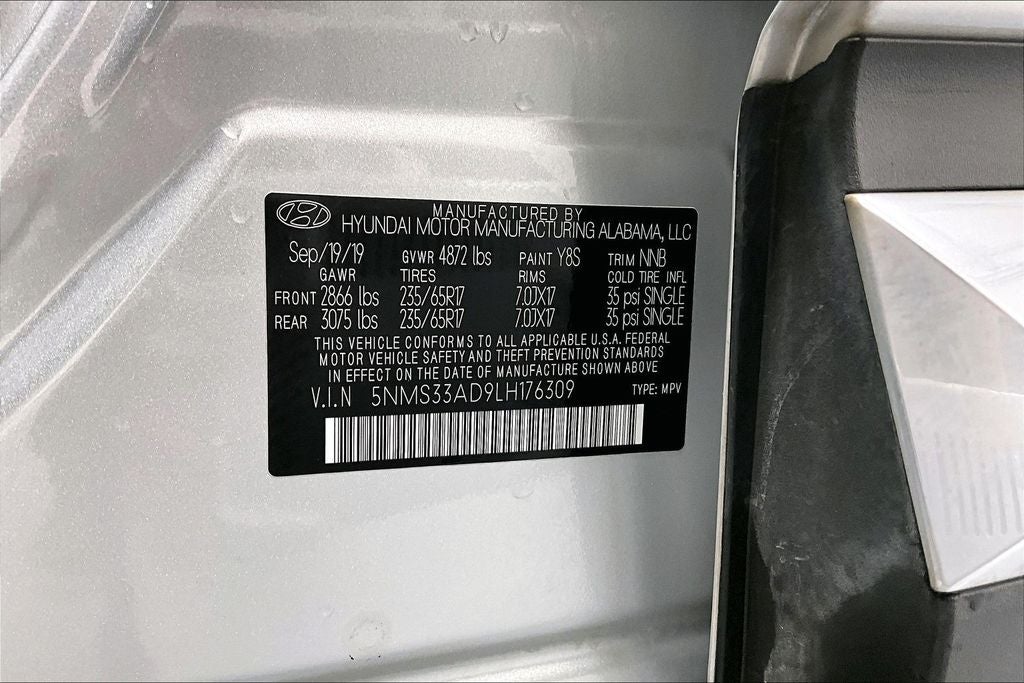 2020 Hyundai Santa Fe SEL