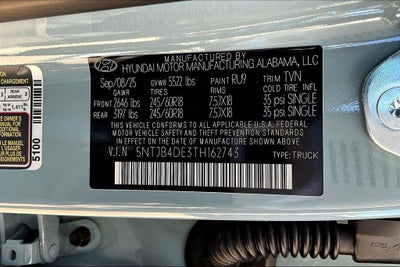 2026 Hyundai Santa Cruz SEL FWD