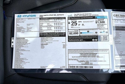 2026 Hyundai Santa Cruz SEL Activity FWD