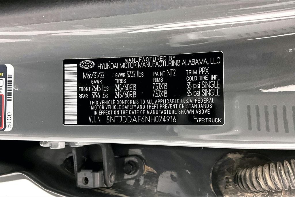 2022 Hyundai Santa Cruz SEL Premium