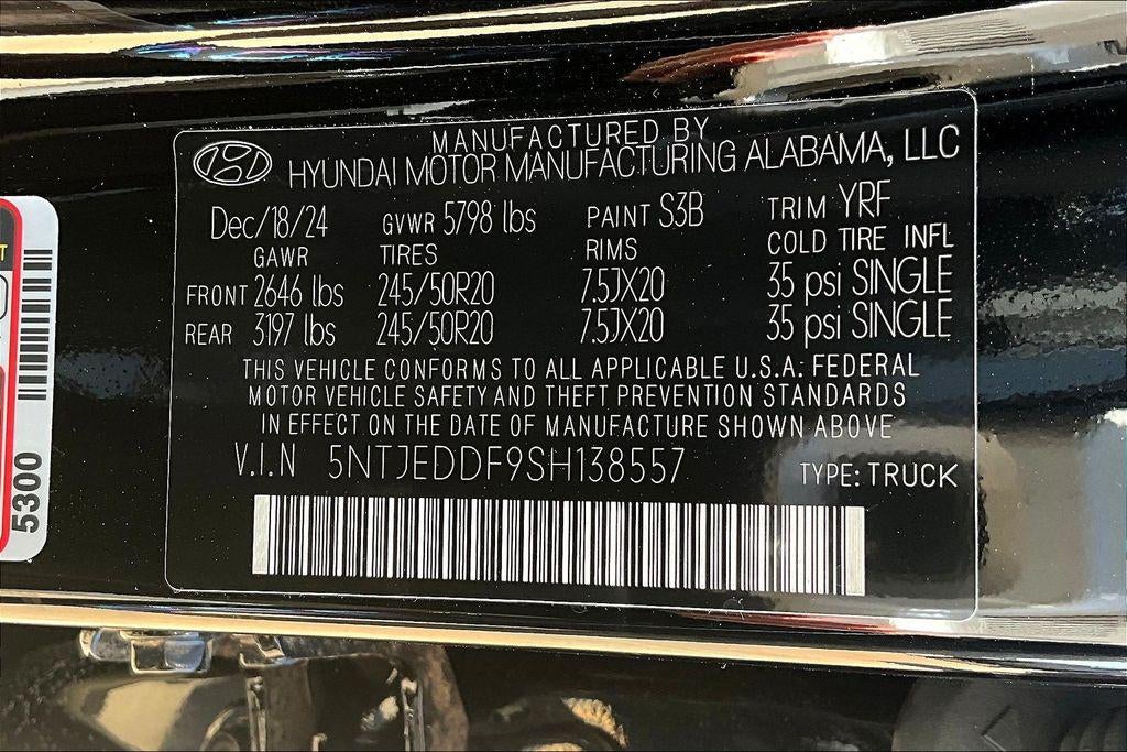 2025 Hyundai Santa Cruz Limited