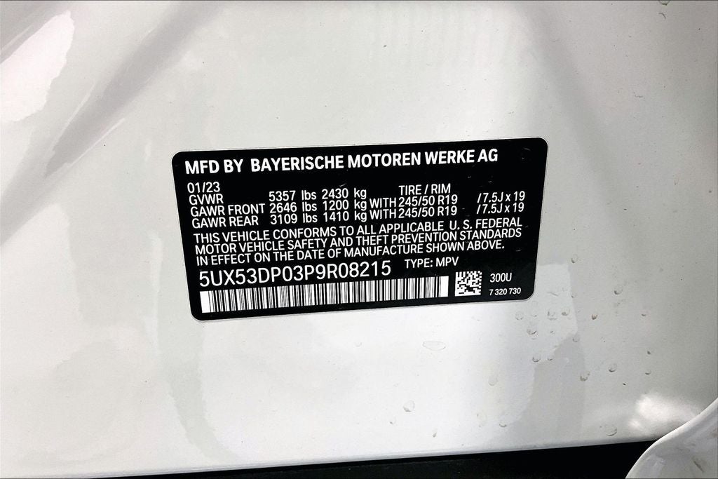 2023 BMW X3 xDrive30i