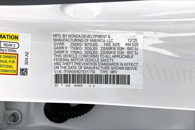 2026 Honda CR-V Hybrid Sport-L