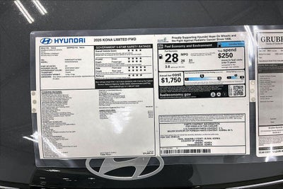2026 Hyundai Kona Limited FWD