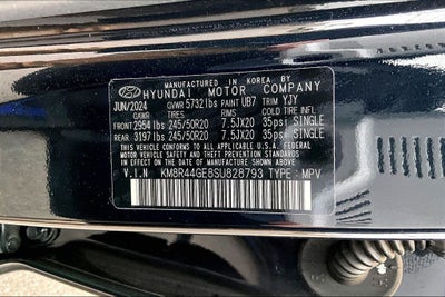 2025 Hyundai Palisade SEL Premium 7 Passenger