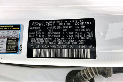 2021 Hyundai Palisade Calligraphy