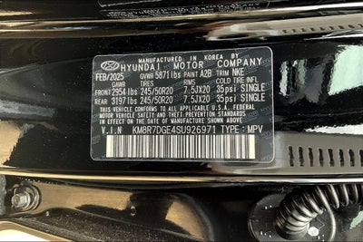 2025 Hyundai Palisade Calligraphy Night Edition AWD