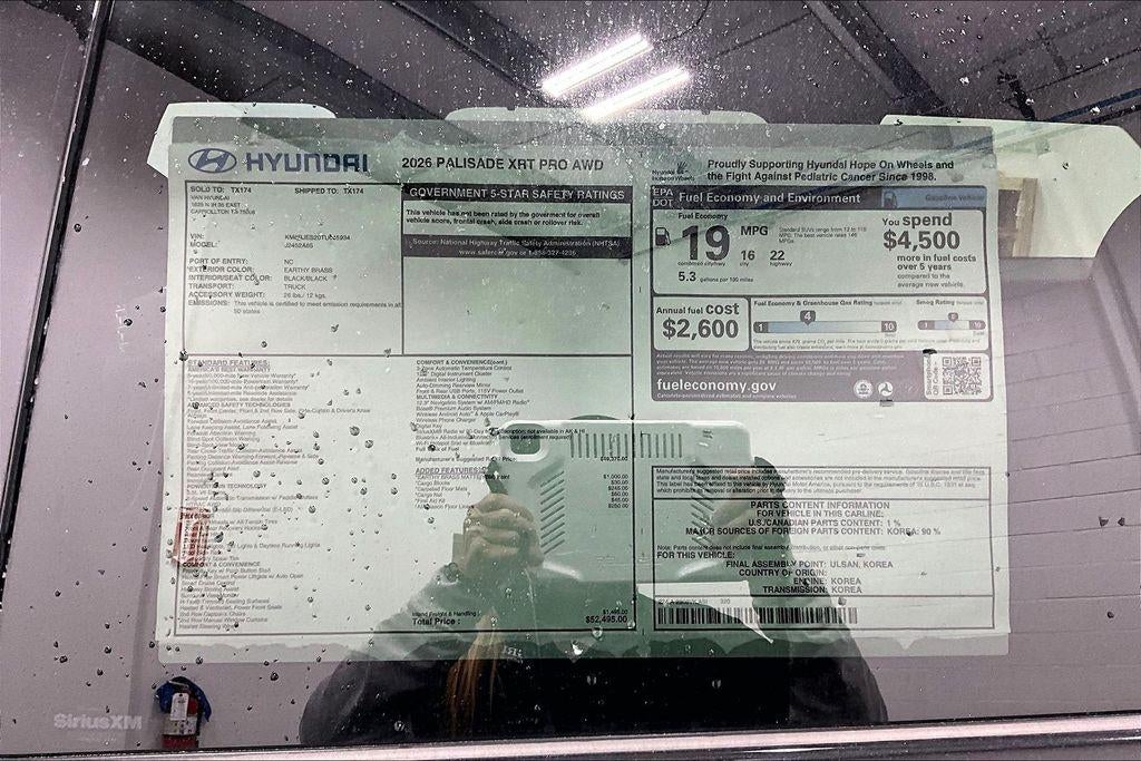 2026 Hyundai Palisade XRT Pro