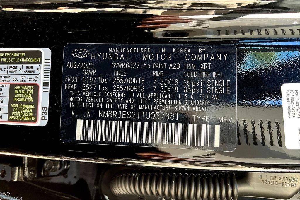 2026 Hyundai Palisade XRT Pro