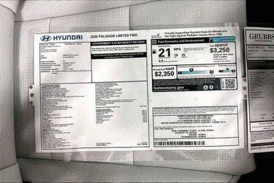 2026 Hyundai Palisade Limited FWD