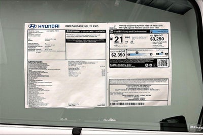 2026 Hyundai Palisade SEL FWD